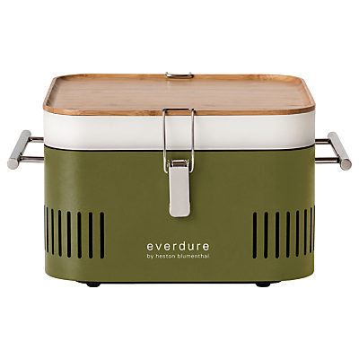 everdure by heston blumenthal CUBE™ Portable Charcoal BBQ Khaki everdure by heston blumenthal CUBE™ Portable Charcoal BBQ Khaki